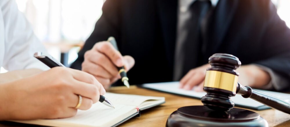 Hands and Gavel